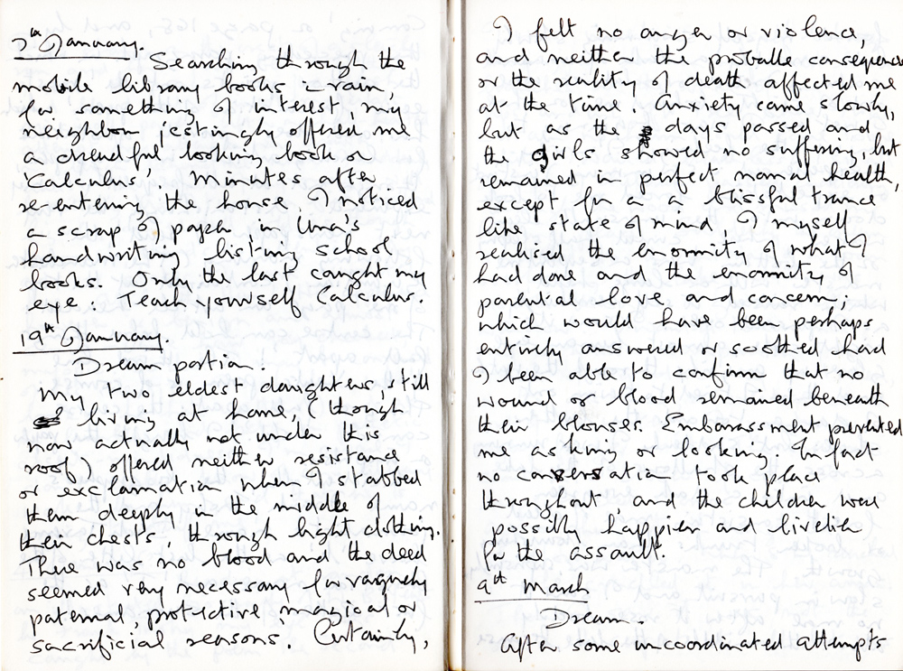 Handwritten excerpt referred to.
