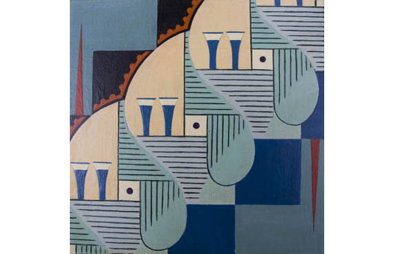 Painted Tile